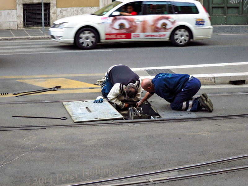 Fixing the trolley switch