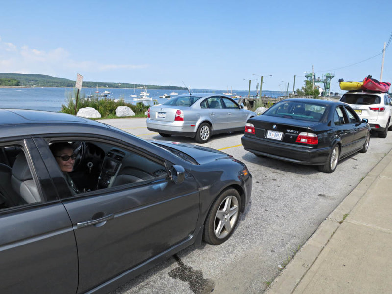 Waiting for the ferry to Islesboro