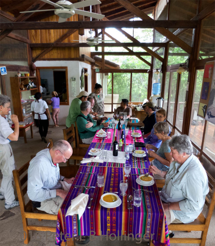 Lunch at Urraca Lodge