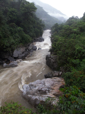 Rushing River outside Zamora