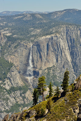Yosemite Falls viewed from Taft Point