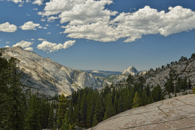 Half Dome viewed from Olmstead Point