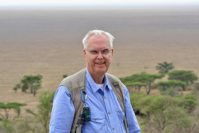 Jim at Serengeti Visitor Center