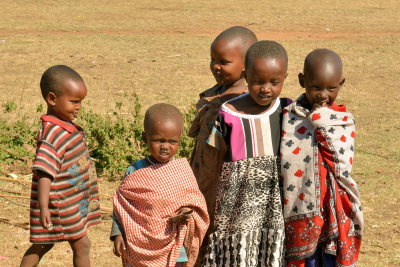 Masai children