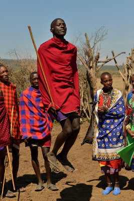 Masai jumping dance