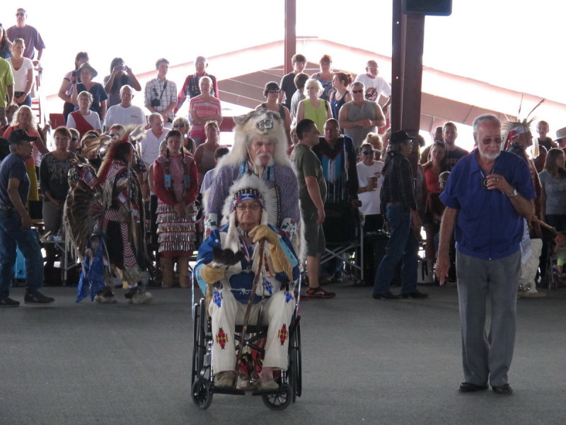 at the powwow