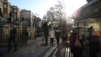 Green Park gate