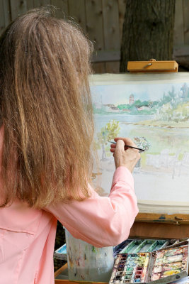 Denise Brown, painter