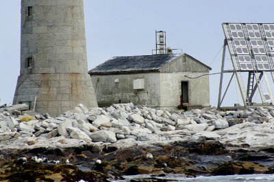 Boon Island lighthouse base, southerly side.