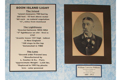 History, Boon Island light.