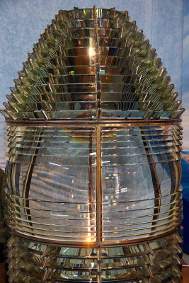 Fresnel lens, 2nd order, from Boon Island.