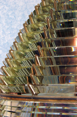 Fresnel lens detail, from Boon Island.