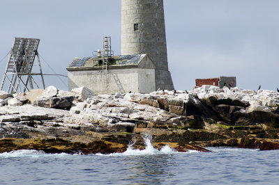 Boon Island lighthouse base, easterly side.