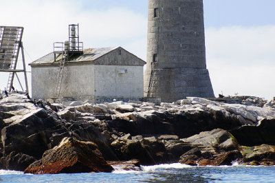 Boon Island lighthouse base, northerly side.