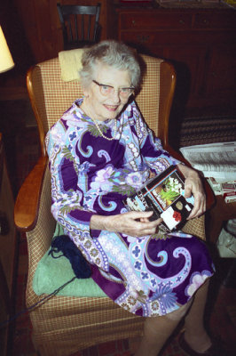 Julia Cerny at 411 South (1990).