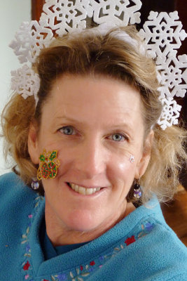 Julie Robb as snow princess (2010).