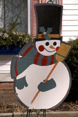 Snowman at Pine Street (2006).