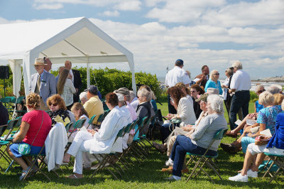 Audience gathering