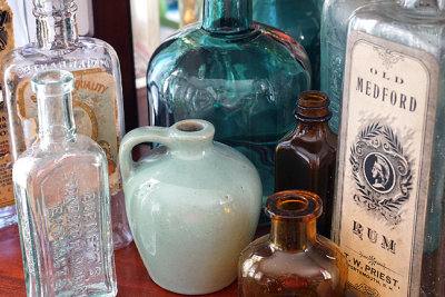 A non-Christmas bottle collection!