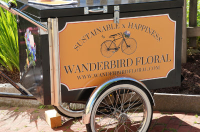 Wanderbirdfloral wagon.