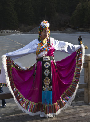 Tibetan woman