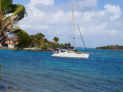 Moored at the Bitter End