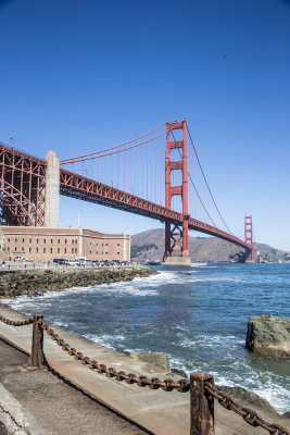 Golden Gate Bridge and Fort Point