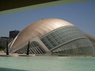 Caltrava building in Valencia