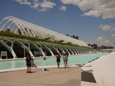 Caltrava building in Valencia