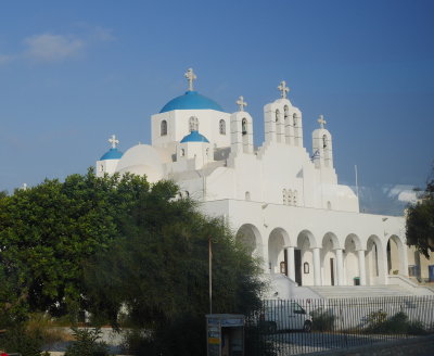 Santorini church