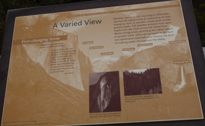Tunnel view plaque