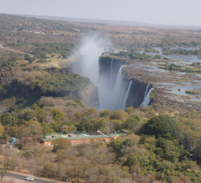 Amazing length of the falls