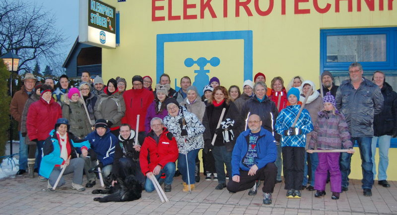 Fackelwanderung - Start beim Klempnerstberl