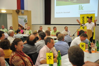 Nikolaus Berlakovich in Lanzenkirchen, 12. August 2013