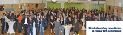 Wirtschaftsempfang Lanzenkirchen mit rund 200 Gästen
