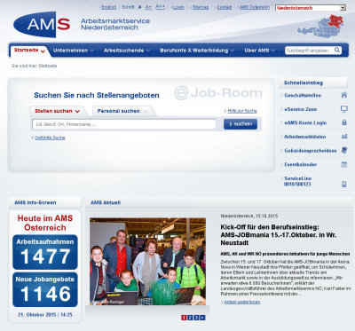 AMS Niedersterreich - Startseite