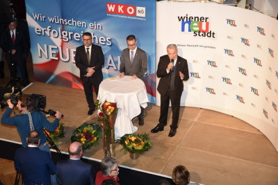 Obmann Erich Panzenbck, Matthias Zauner, Bgm. Klaus Schneeberger