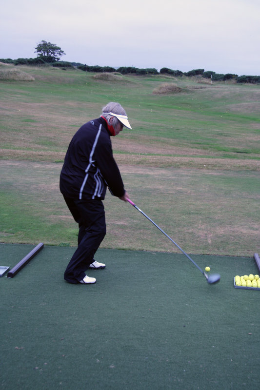 Karen at St Andrews Castle Course.jpg