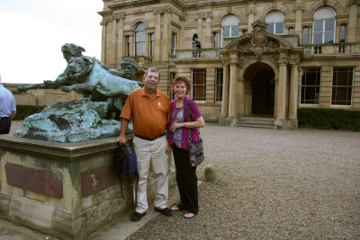 Bill and Deborah at the Gosford House.jpg