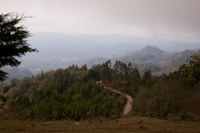 Vista de la Cabecera del Municipio de Quezaltepeque