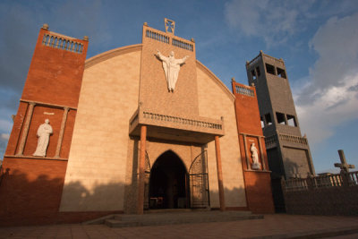 Detalle de la Iglesia Catolica de la Cabecera
