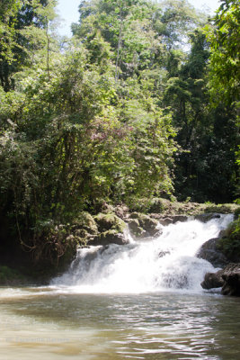 Cascada en el Rio Lamparas