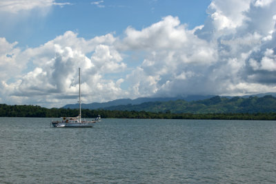 Desembocadura del Rio Dulce en la Bahia de Amatique