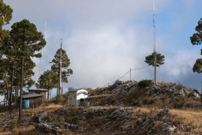 Antenas de Radio en la Cumbre a 3,850 MSNM