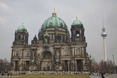 Berlin Cathedral, TV Tower