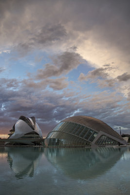 Palau de les Arts Reina Sofía and L'Hemisféric