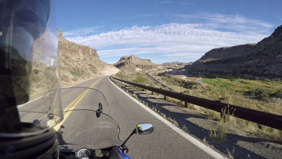 F800GT Ride on Rt 66 into Kingman, AZ