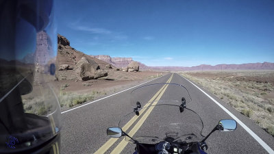 F800GT Ride on AZ Hwy 89A past Vermillion Cliffs, Marble Canyon, Colorado River