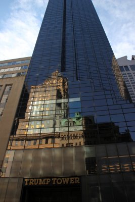 Reflections in the Trump Tower