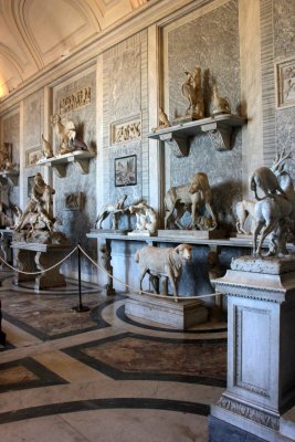 Muse du Vatican : La salle des Animaux consacre aux sculptures animalires